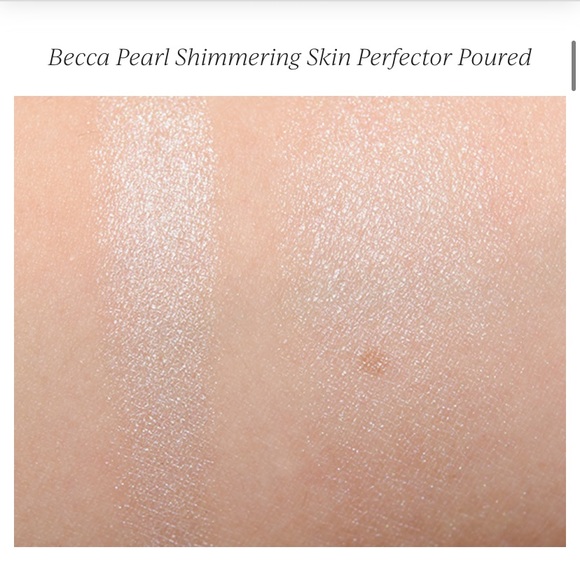 Pearl BECCA Shimmering Skin Perfector Poured Highlighter Cream - Picture 8 of 14